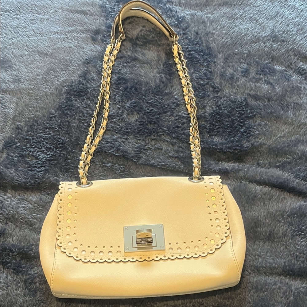 Elegant Cream Shoulder Bag